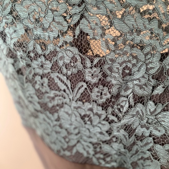NADINE MILANO SHORT SLEEVE LACE DRESS - Picture 7 of 7
